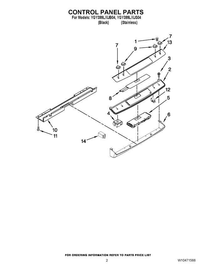 Diagram for YGY399LXUS04