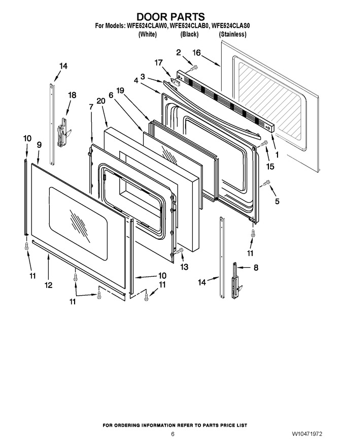 Diagram for WFE524CLAB0
