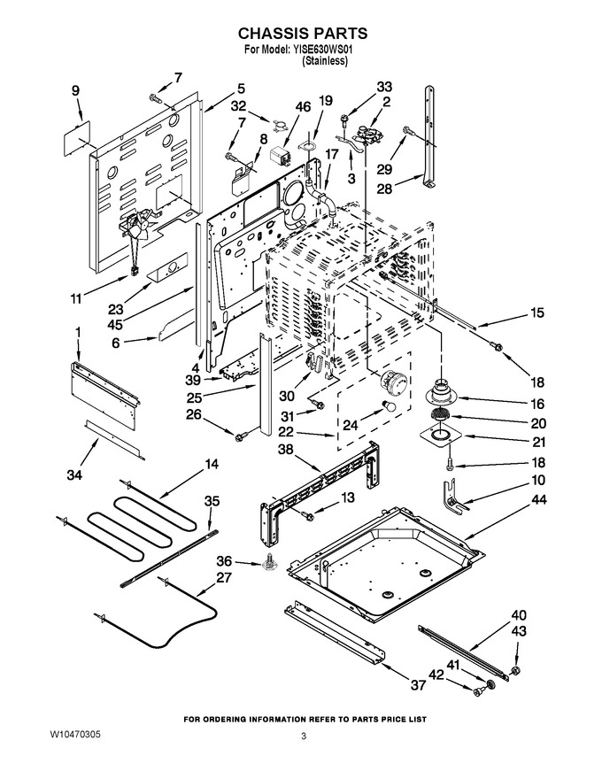 Diagram for YISE630WS01