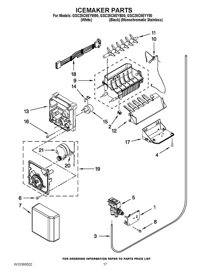 Diagram for GSC25C5EYB00