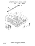 Diagram for 09 - Upper Rack And Track Parts