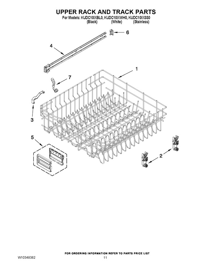 Diagram for KUDC10IXWH0