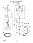 Diagram for 03 - Basket And Tub Parts