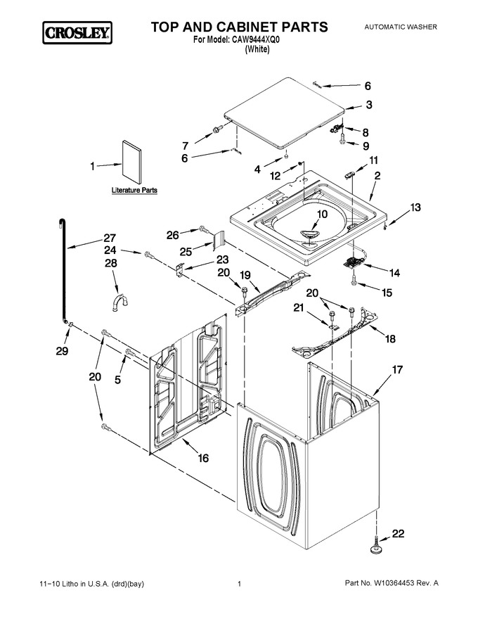Diagram for CAW9444XQ0
