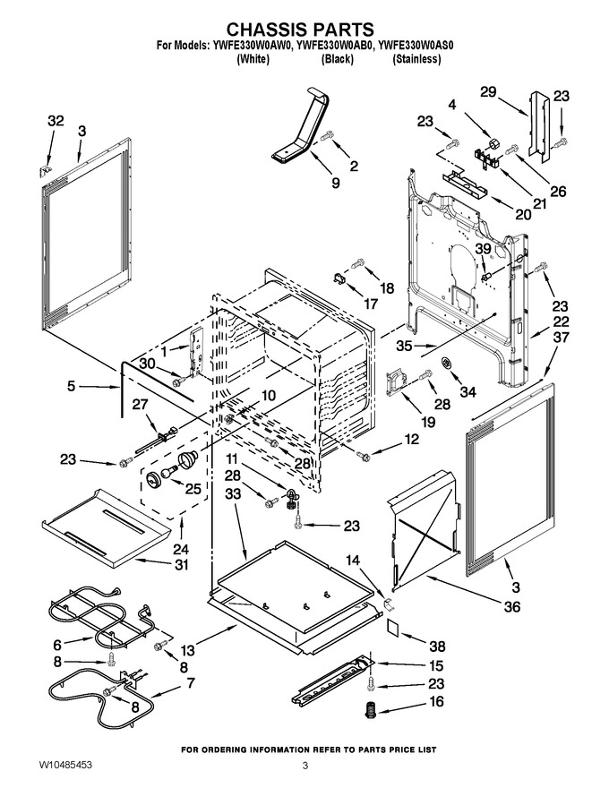 Diagram for YWFE330W0AB0
