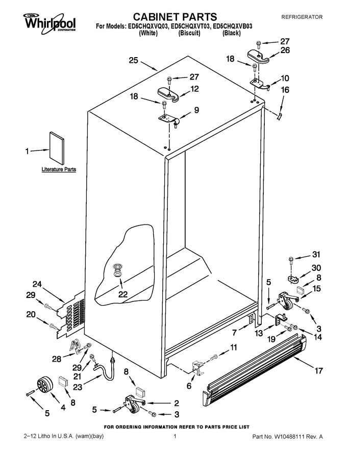 Diagram for ED5CHQXVB03