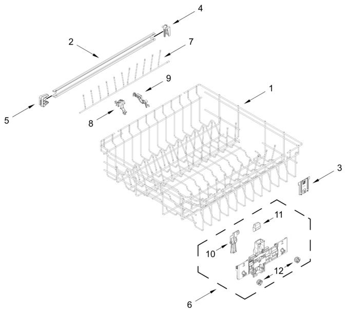 Diagram for WDT750SAKV4