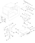 Diagram for Freezer Liner Parts