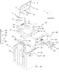 Diagram for Top And Cabinet Parts