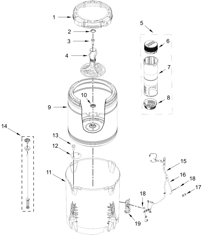 Diagram for MTW7205RR0