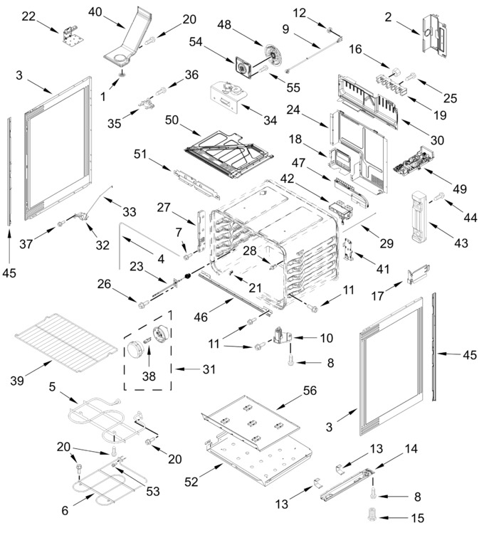 Diagram for YWSES5030SW0