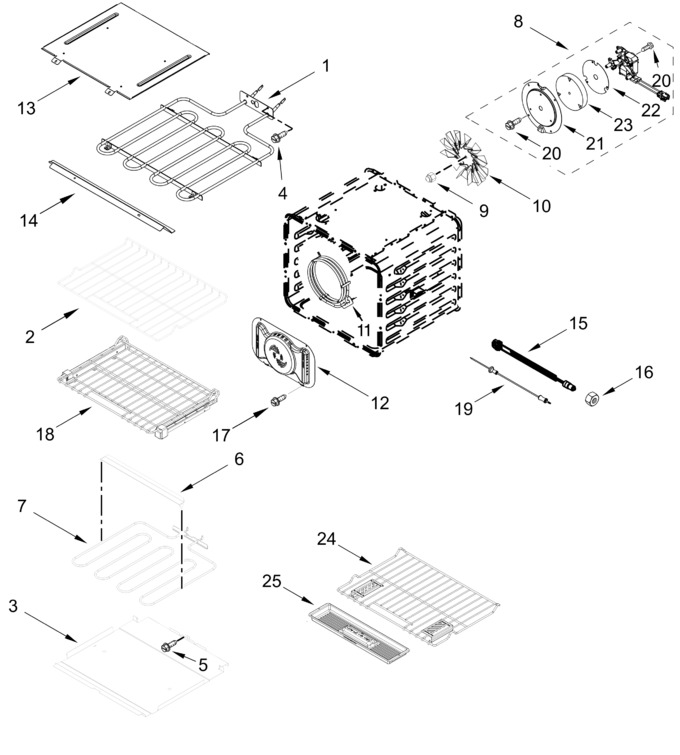 Diagram for KOED730SWH00