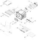 Diagram for Internal Oven Parts
