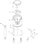 Diagram for Basket And Tub Parts