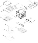 Diagram for Internal Oven Parts
