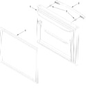 Diagram for Freezer Door Parts
