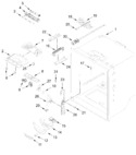 Diagram for Refrigerator Liner Parts