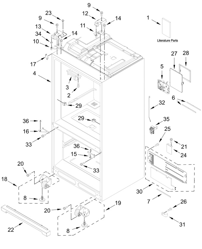 Diagram for WRF757SDHV08
