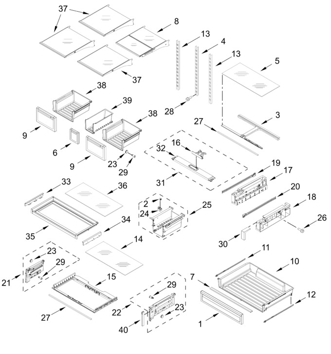 Diagram for WRF757SDHV08