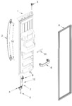 Diagram for Freezer Door Parts
