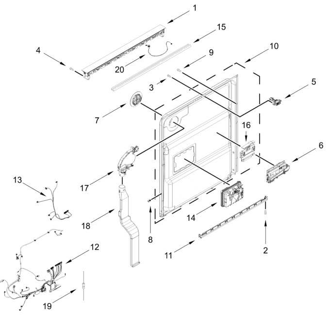Diagram for KDTS624SPS0