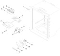 Diagram for Refrigerator Liner Parts