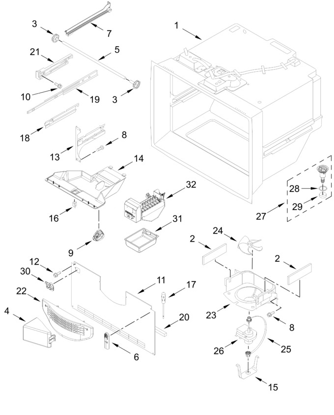 Diagram for WRB329DMBW06