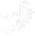 Diagram for Refrigerator Door Parts