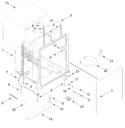 Diagram for Tub And Frame Parts