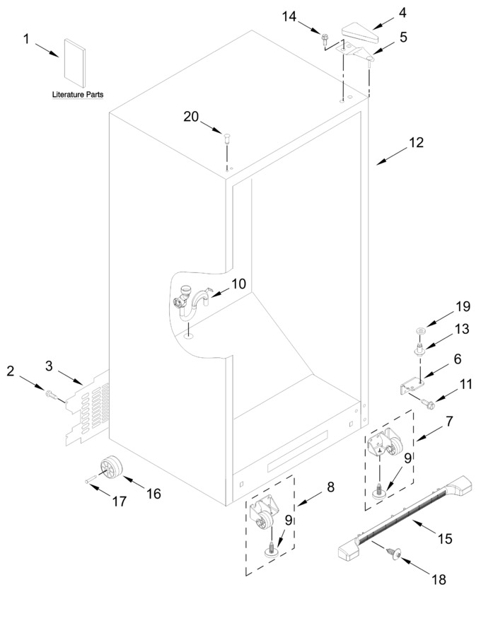 Diagram for AZF33X18DW09