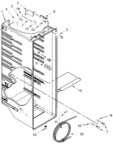 Diagram for Refrigerator Liner Parts