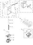 Diagram for Motor And Ice Container Parts