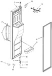 Diagram for Freezer Door Parts