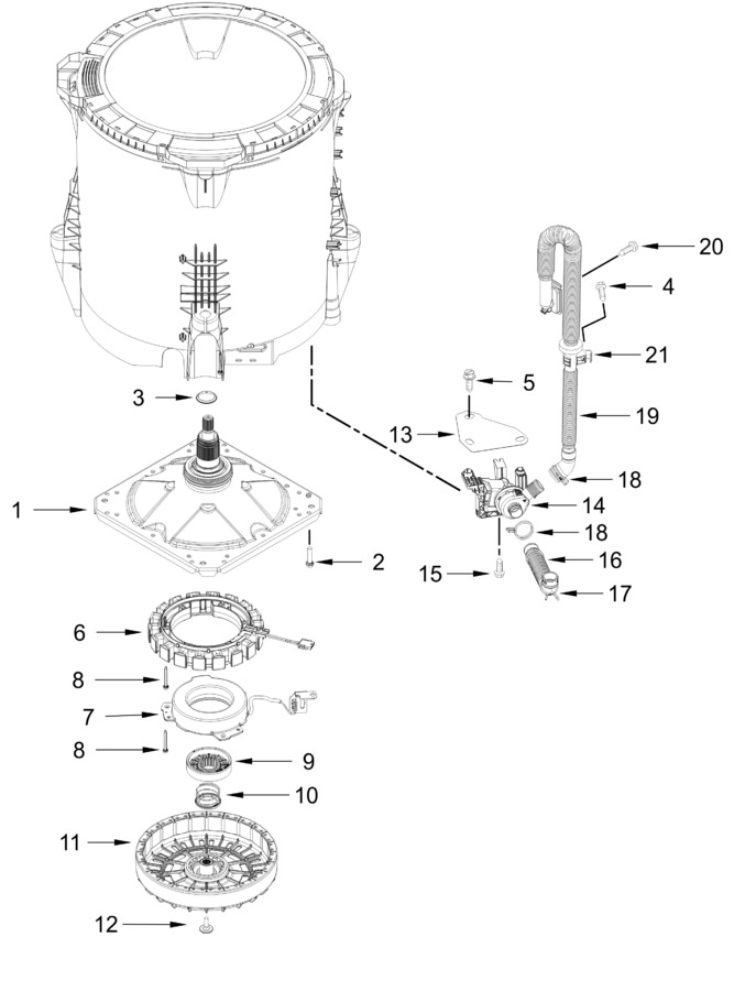Diagram for MTW7205RW1