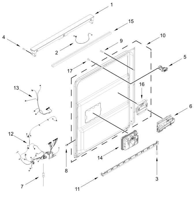 Diagram for KDFS224SWH0