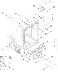 Diagram for Tub And Frame Parts