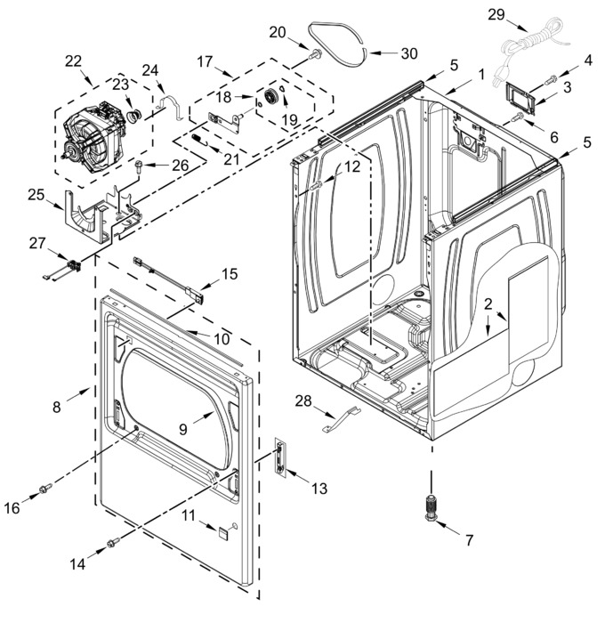 Diagram for MGD6205RW0