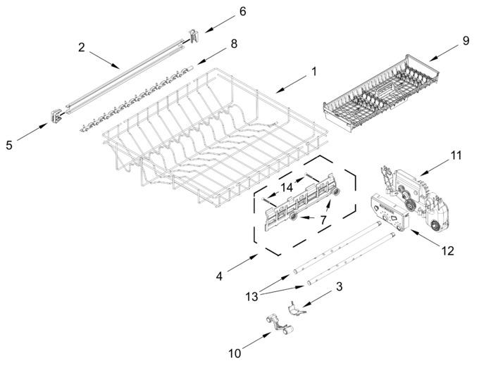 Diagram for KDTS624SBE0