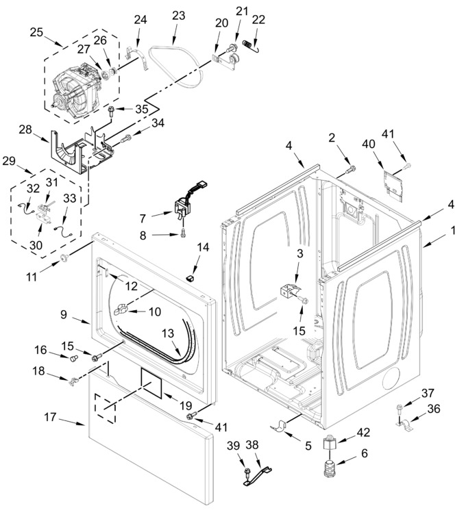 Diagram for MGDP585GW0