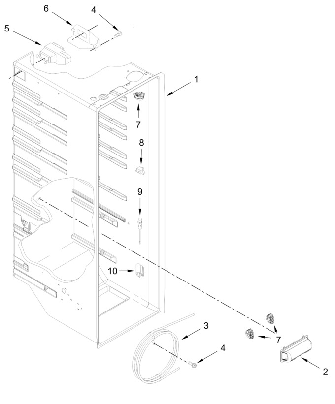 Diagram for WRS555SIHZ09