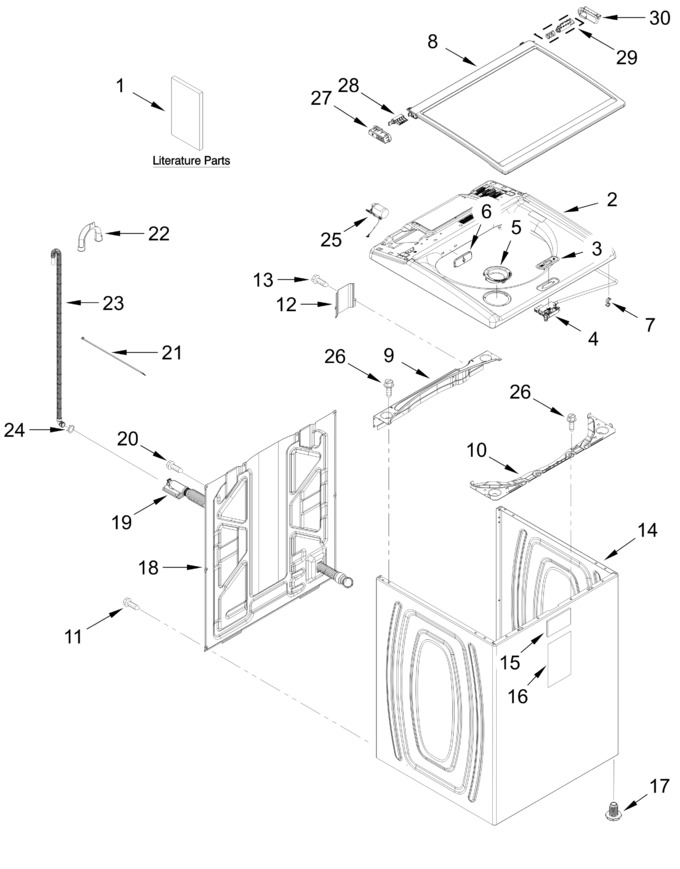Diagram for WTW5025SW0