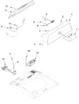 Diagram for Console And Water Inlet Parts