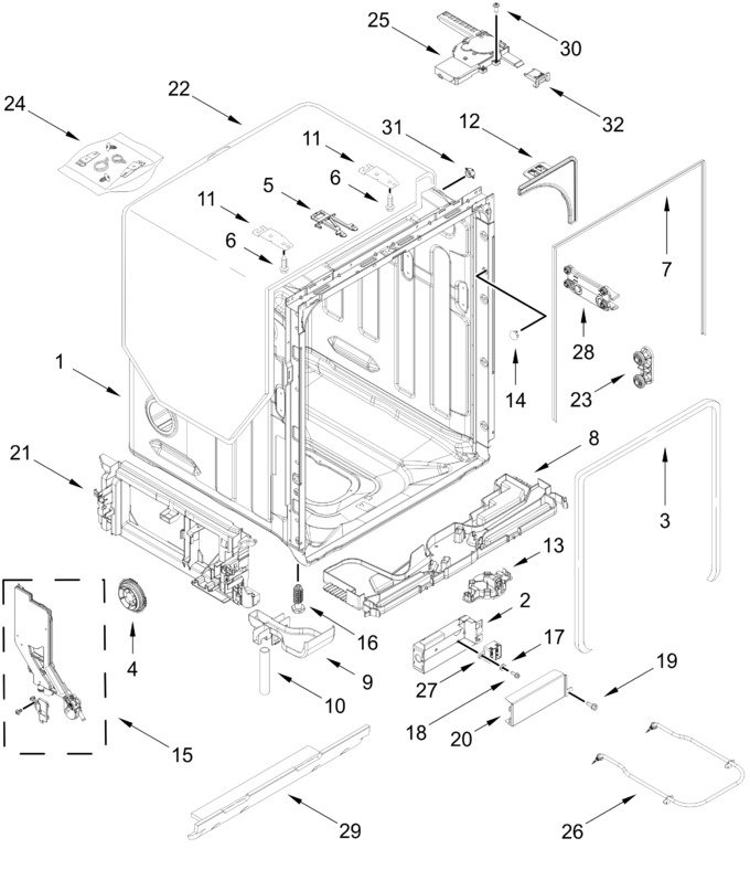 Diagram for KDFS324SPS0