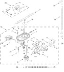 Diagram for Pump, Washarm And Motor Parts