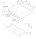 Diagram for Cooktop Parts