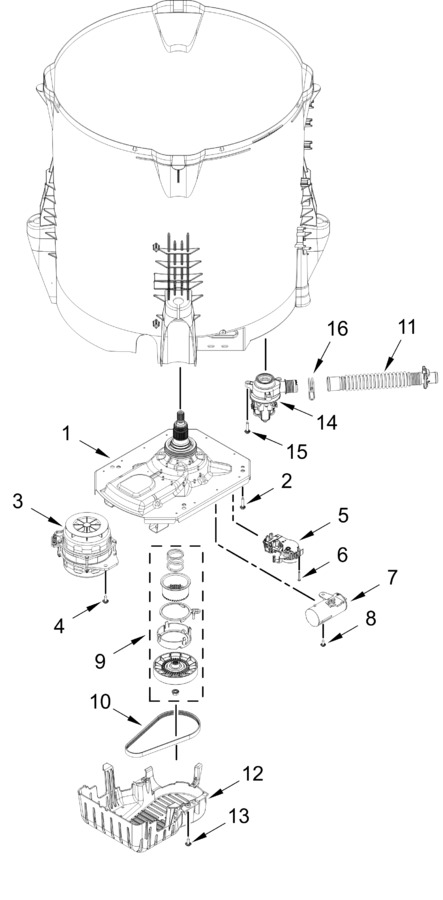 Diagram for WTW5057LW0