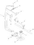 Diagram for Upper Wash And Rinse Parts