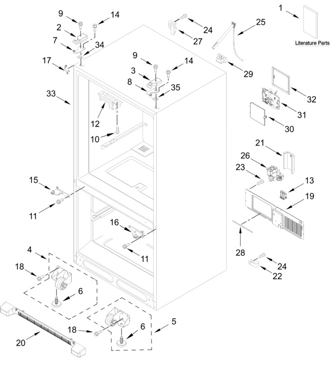 Diagram for WRFF5333PB03