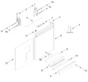Diagram for Door And Panel Parts