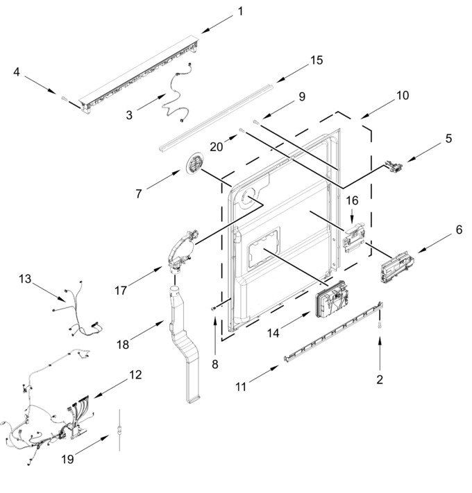 Diagram for KDPS724SBE0